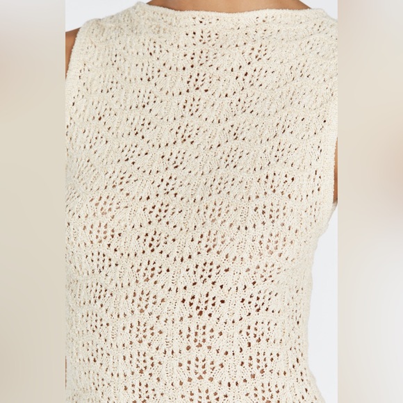 NWOT DISSH Gisele buttermilk crochet dress - Picture 5 of 5